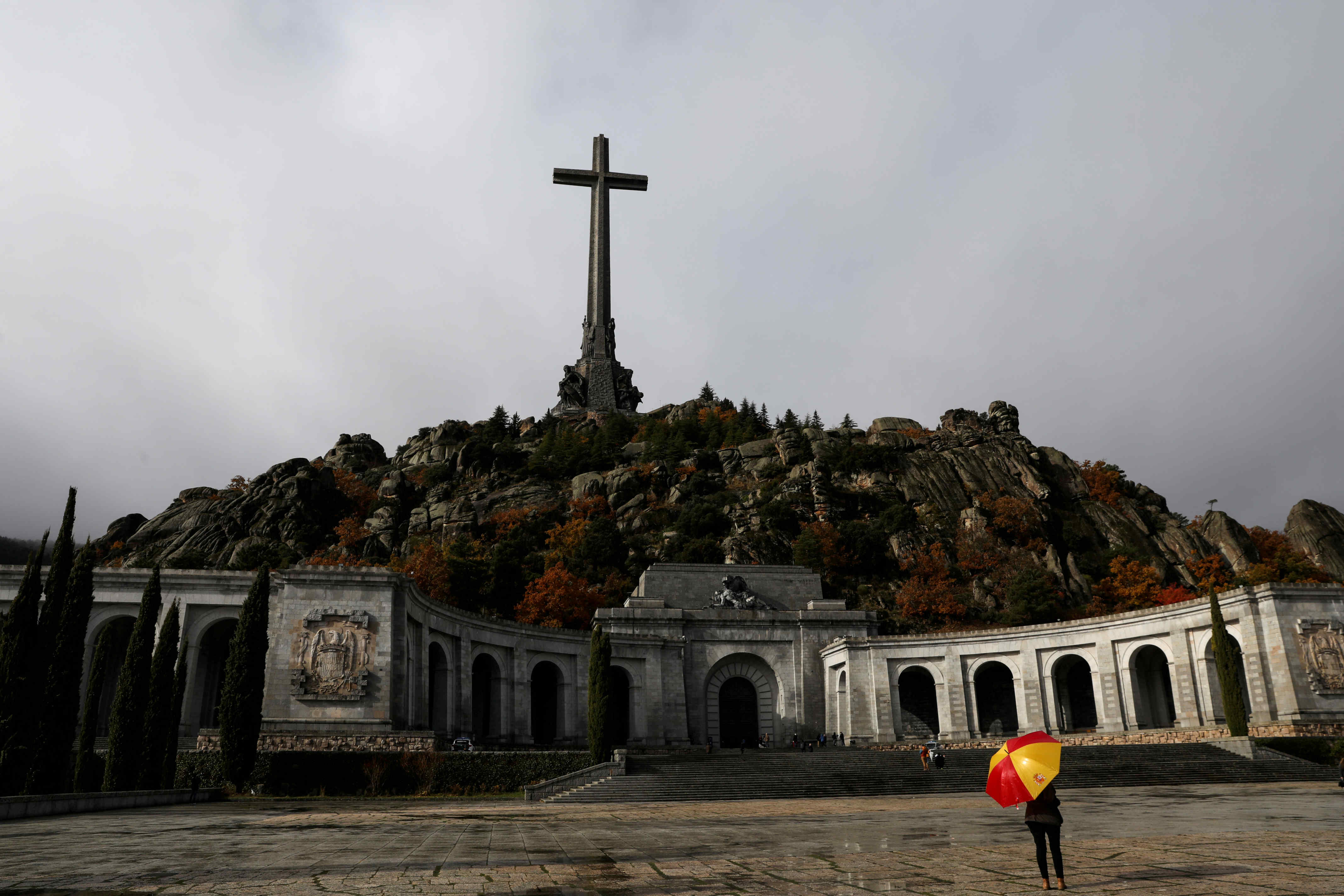 The Valley of the Fallen mausoleum, where Spain's late dictator Francisco Franco was buried for more than 40 years (by REUTERS/Susana Vera)