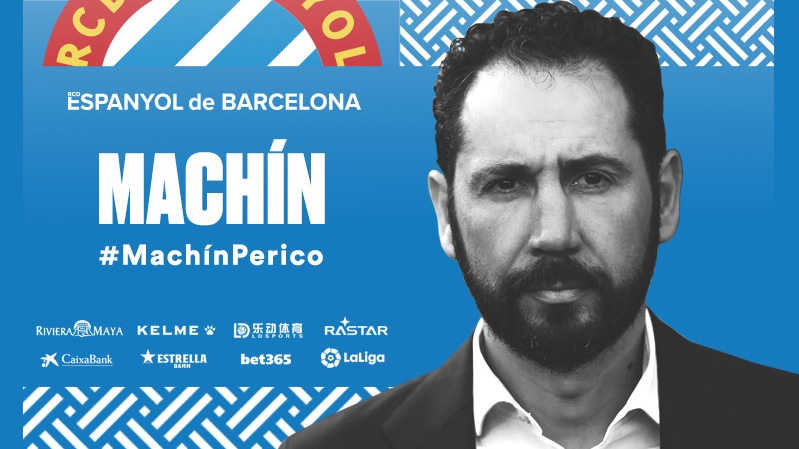 Pablo Machín has been unveiled as the new Espanyol boss following the dismissal of David Gallego (by RCD Espanyol)