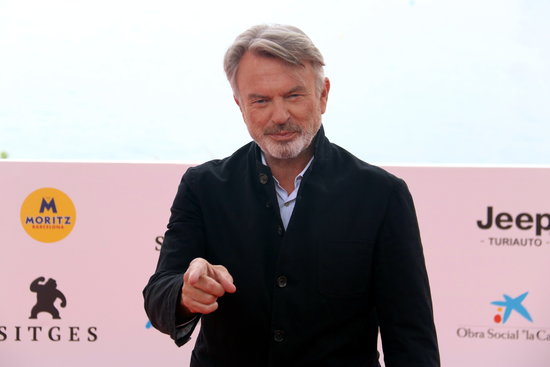 Actor Sam Neill at the Sitges Fantasy & Horror Film Festival (by Pere Francesch)