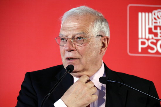 Spain's acting foreign minister Josep Borrell (by Oriol Bosch)