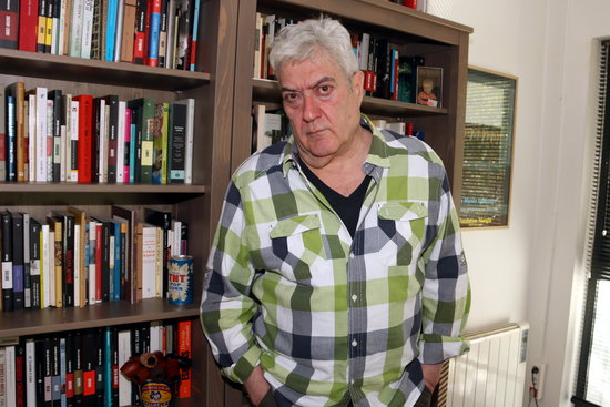 Author Quim Monzó during an interview with the Catalan News Agency in April 2018 (by Pere Francesch)