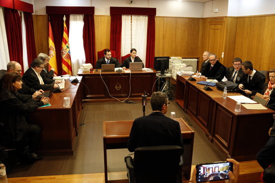 Court declarations from the curator of the Episcopal Museum in Vic during the trial related to the 111 works of art in the Museum of Lleida (by Laura Cortés)