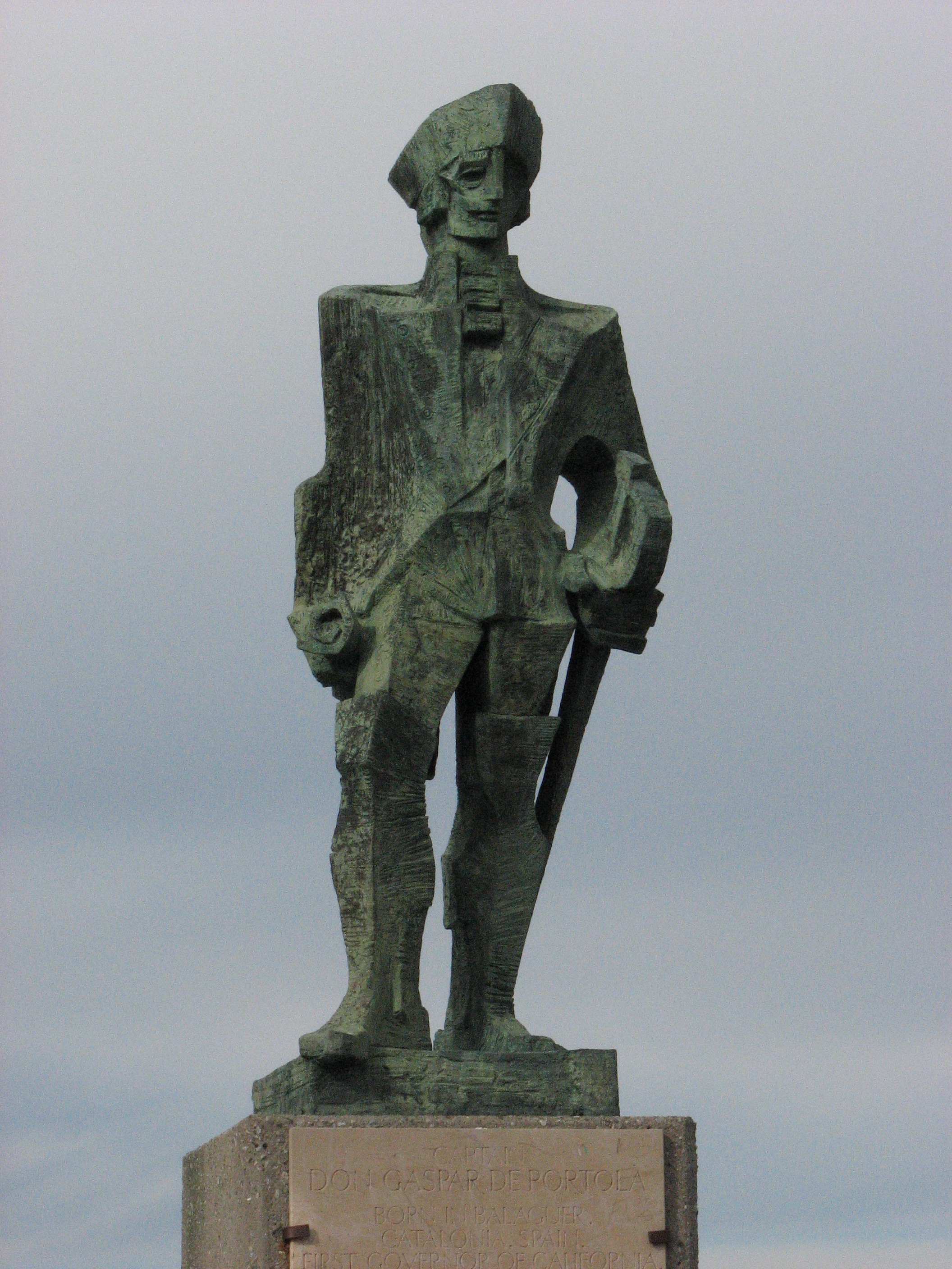 Statue of Gaspar de Portolà (by: Flickr user Bob n' Renee)