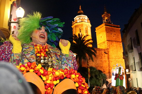 Sitges Carnival King, February 14, 2018 (by Gemma Sánchez)