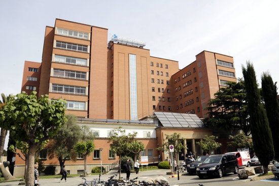 Image of the Trueta hospital, in Girona, on May 7, 2019 (by Marina López)