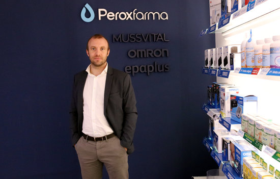 Peroxfarma CEO Joan Xiol, February 11, 2020 (by Marta Casado Pla)