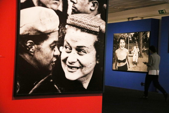 Iconic images of William Klein, in the retrospective exhibition hosted by La Pedrera. Thursday, March 5, 2020 (By Pau Cortina)