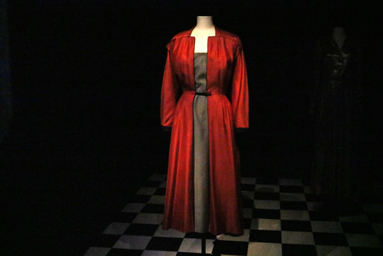 The Saint-Ouen coat from Christian Dior's spring-summer 1949 collection by Gala on display at Púbol Castle (By:Aleix Freixas)