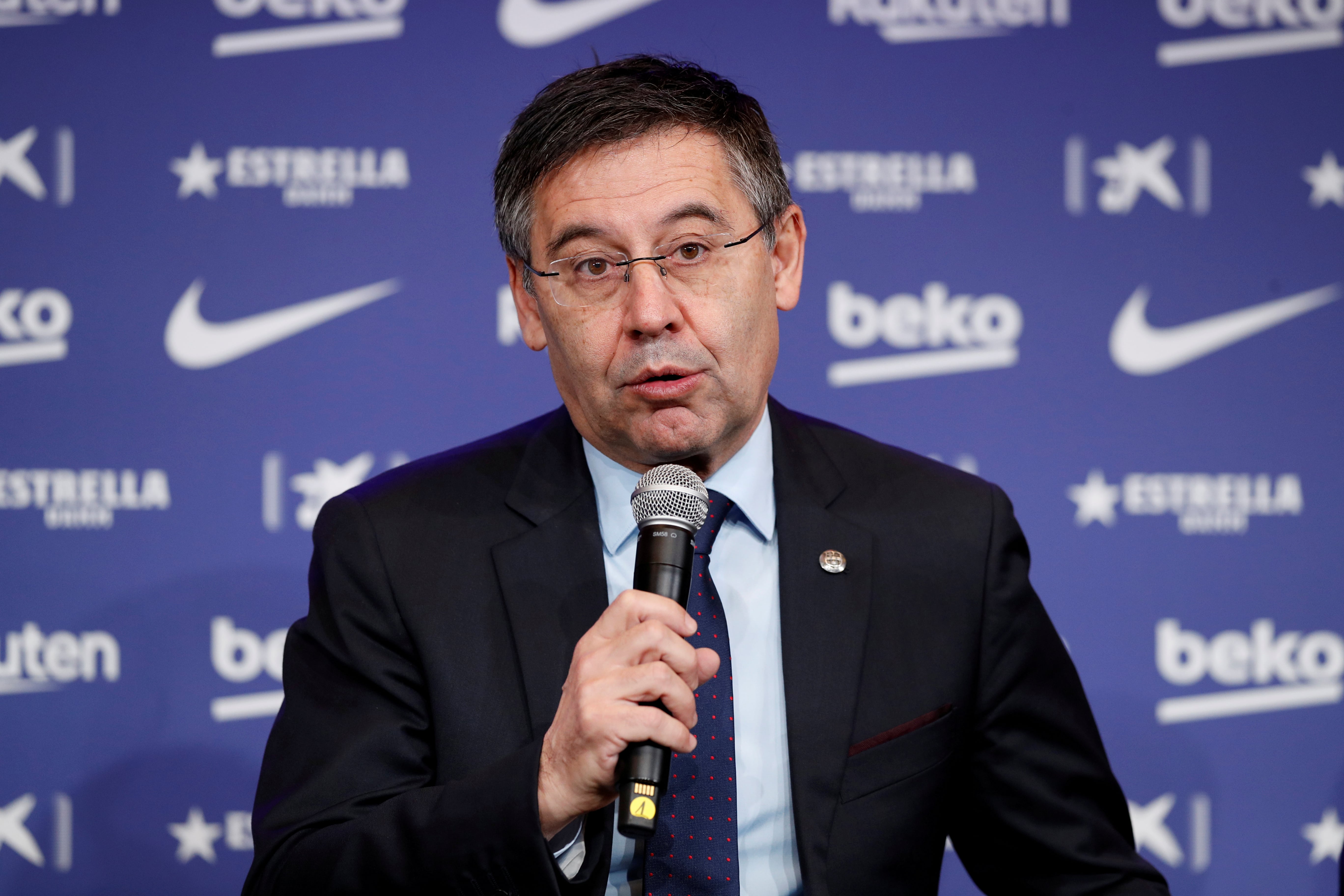 President of FC Barcelona, Josep Maria Bartomeu (by Albert Gea/Reuters)