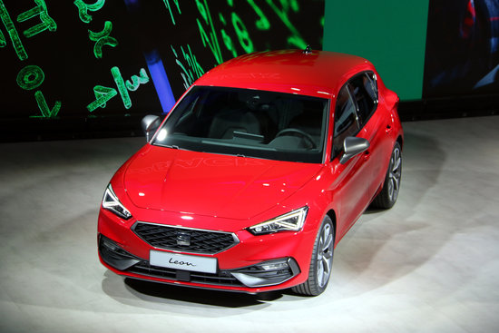 New Seat León model, presented at Seat's Martorell factory, January 28, 2020 (by Marta Casado Pla)