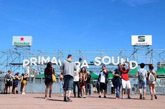 Entrance to Primavera Sound, May 30, 2019 (by Violeta Gumà)