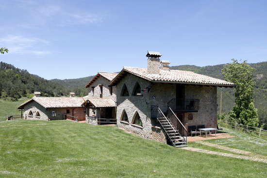 A rural accommodation in Sant Jaume de Frontanyà, one of the smallest towns in Catalonia, in May 2020 (by Gemma Aleman)