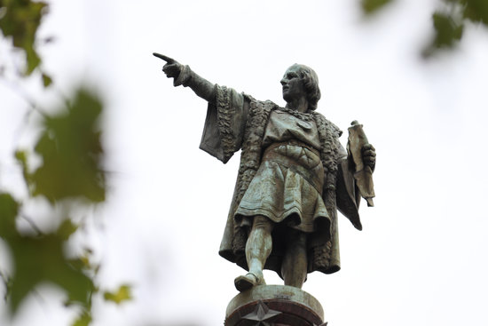 The figure of Christopher Columbus in Barcelona (by Alan Ruiz Terol)