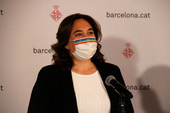 Barcelona mayor Ada Colau, July 15, 2020 (by Blanca Blay)