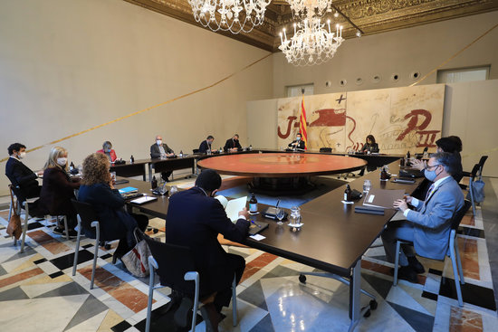 The Catalan government holding an emergency meeting on Friday (by Jordi Bedmar/Presidència)