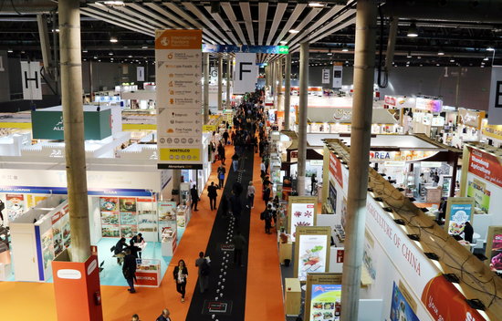 A general view of the 2018 edition of the Alimentaria trade fair, held at Fira Barcelona (by Àlex Recolons)