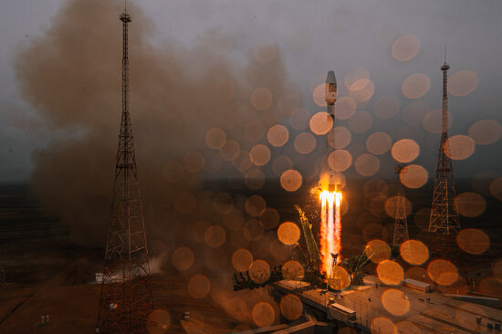 Catalonia's first nanosatellite, 'Enxaneta', launched at the Baikonur Cosmodrome in Kazakhstan (by GK Launch Services)