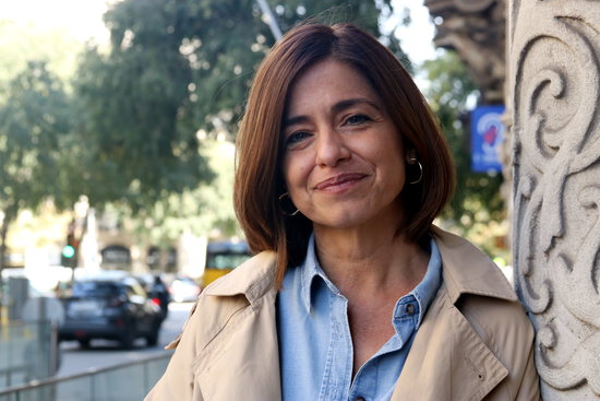 The Catalan writer Marta Orriols, on October 6, 2020 (by Pere Francesch)