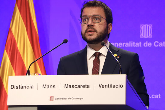 Catalonia's acting vice president Pere Aragonès (by Catalan government)