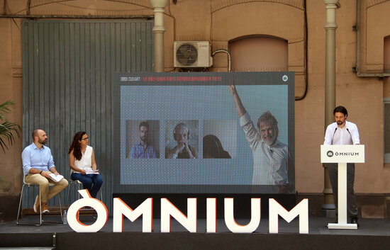 Òmnium Cultural event to explain the legal appeal by Jordi Cuixart (by Eli Don)