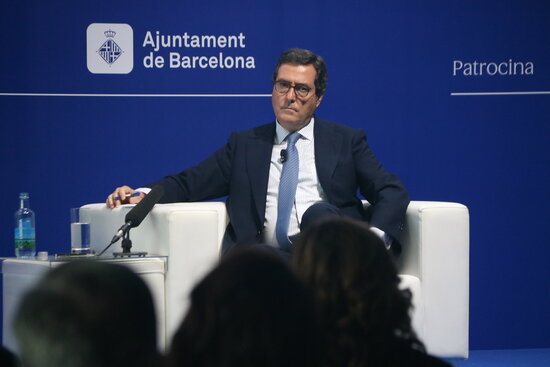 The president of the CEOE, Antonio Garamendi (by Albert Cadanet)