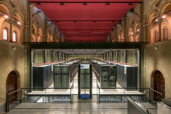 The MareNostrum 4 supercomputer is housed in the former Torre Girona chapel