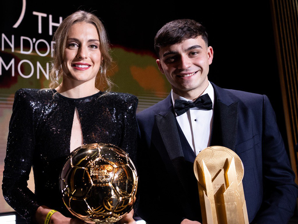 France Football - She was just getting started 2021 women's Ballon  d'Or Alexia Putellas! #ballondor