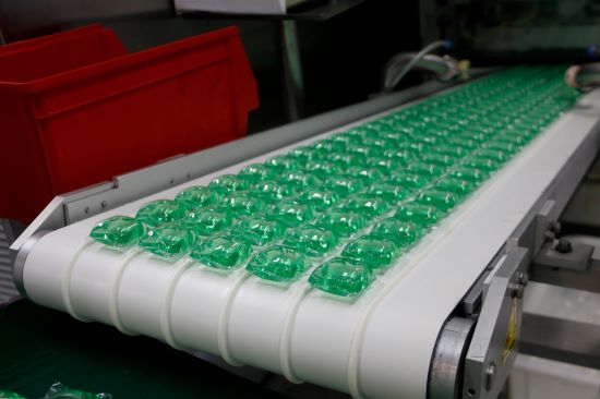 Sustainable capsules at Incasa factory on January 30, 2022 (by Gemma Aleman)