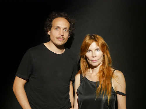 Actors from the theatrical production 'L'Adoration', Matthieu Tune and Marie Micla (by: François Vila/Festival Oui!)