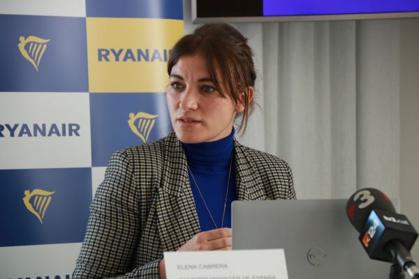 Ryanair country manager for Spain and Portugal, Elena Cabrera (by Albert Cadanet)