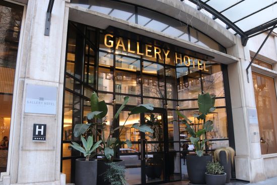 Gallery Hotel in Barcelona on February 2, 2022 (by Maria Asmarat)