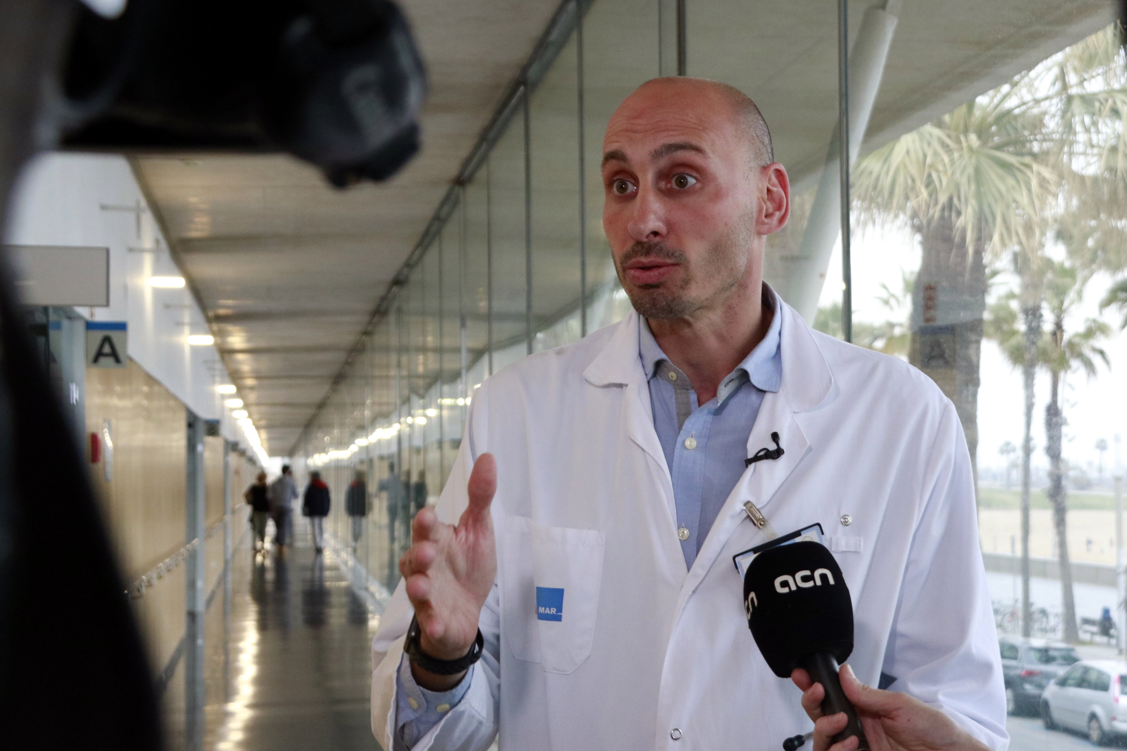 Dr Robert Güerri, the head of infectious diseases at Hospital del Mar, in an interview in April 2019 (by Laura Fíguls)