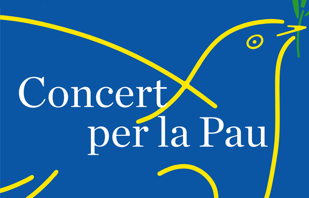 'Concert for peace' will take place at 8 pm on March 30 at Barcelona's l'Auditori