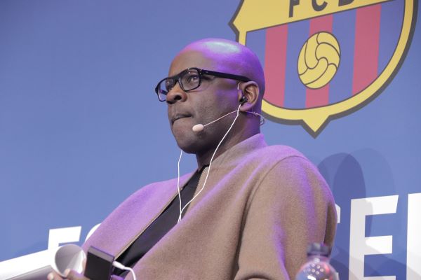 Former footballer turned anti-racism campaigner and author, Lilian Thuram (by Guifré Jordan) 