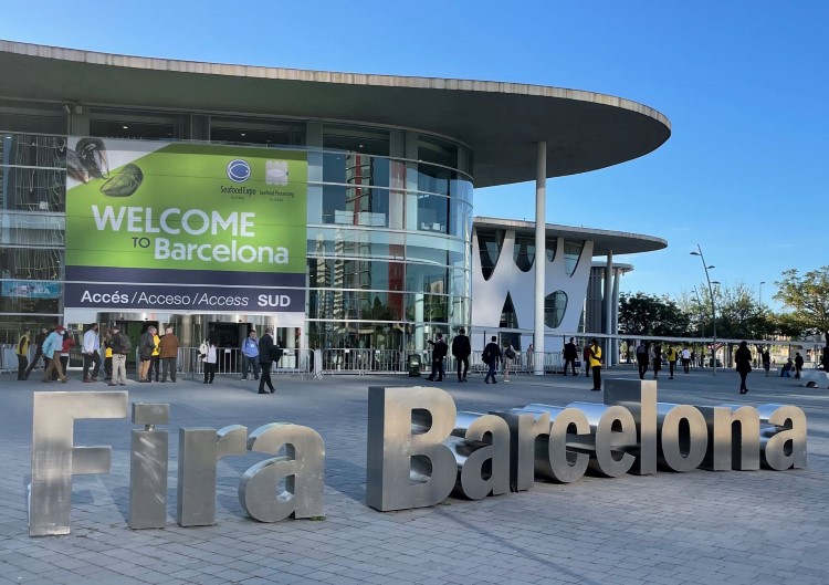 Seafood Expo Global gets underway in Barcelona for first time, April 26, 2022 (Seafood Expo Global/Twitter)