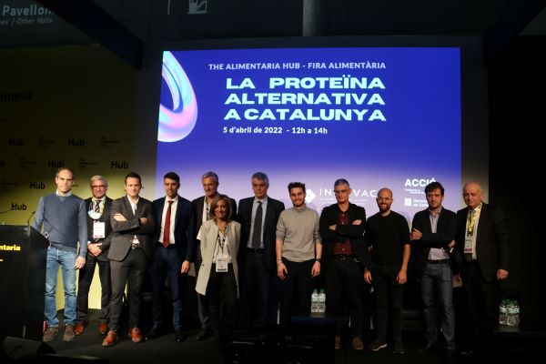 Various representatives from companies leading the way in plant-based proteins spoke at the conference on April 5, 2022 (by Angus Clelland)
