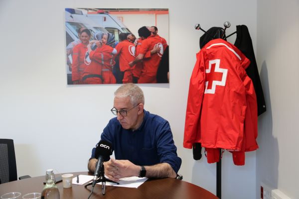 Coordinator of the Red Cross in Catalonia, Enric Morist (by Eli Don)