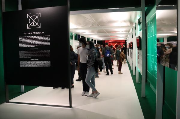 Image of an exhibition at the Barcelona Contemporary Culture Center (by Aina Martí)