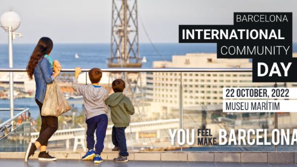 Promotional image for the 2022 Barcelona International Community Day