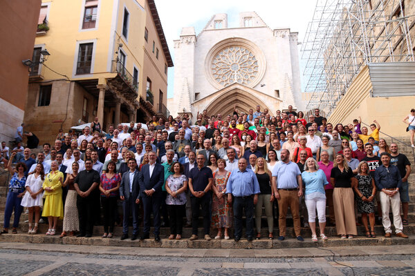 Organizers of the Santa Tecla 2022 festival (By Editorial)