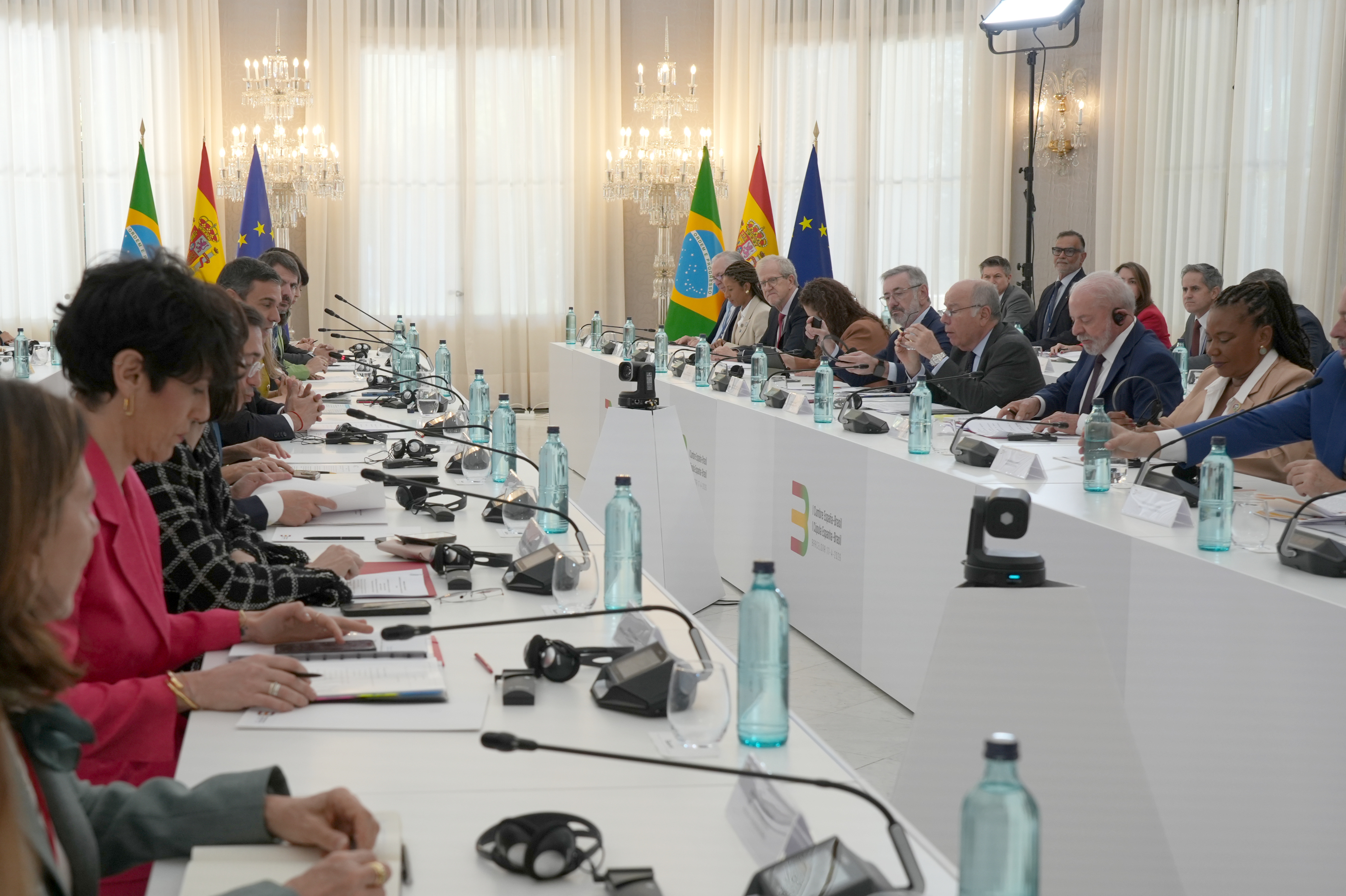 Plenary at the Spain-Brazil summit
