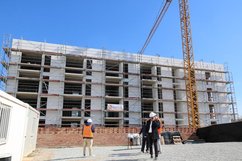 24 social housing units under construction in Rubí, on March 3, 2023