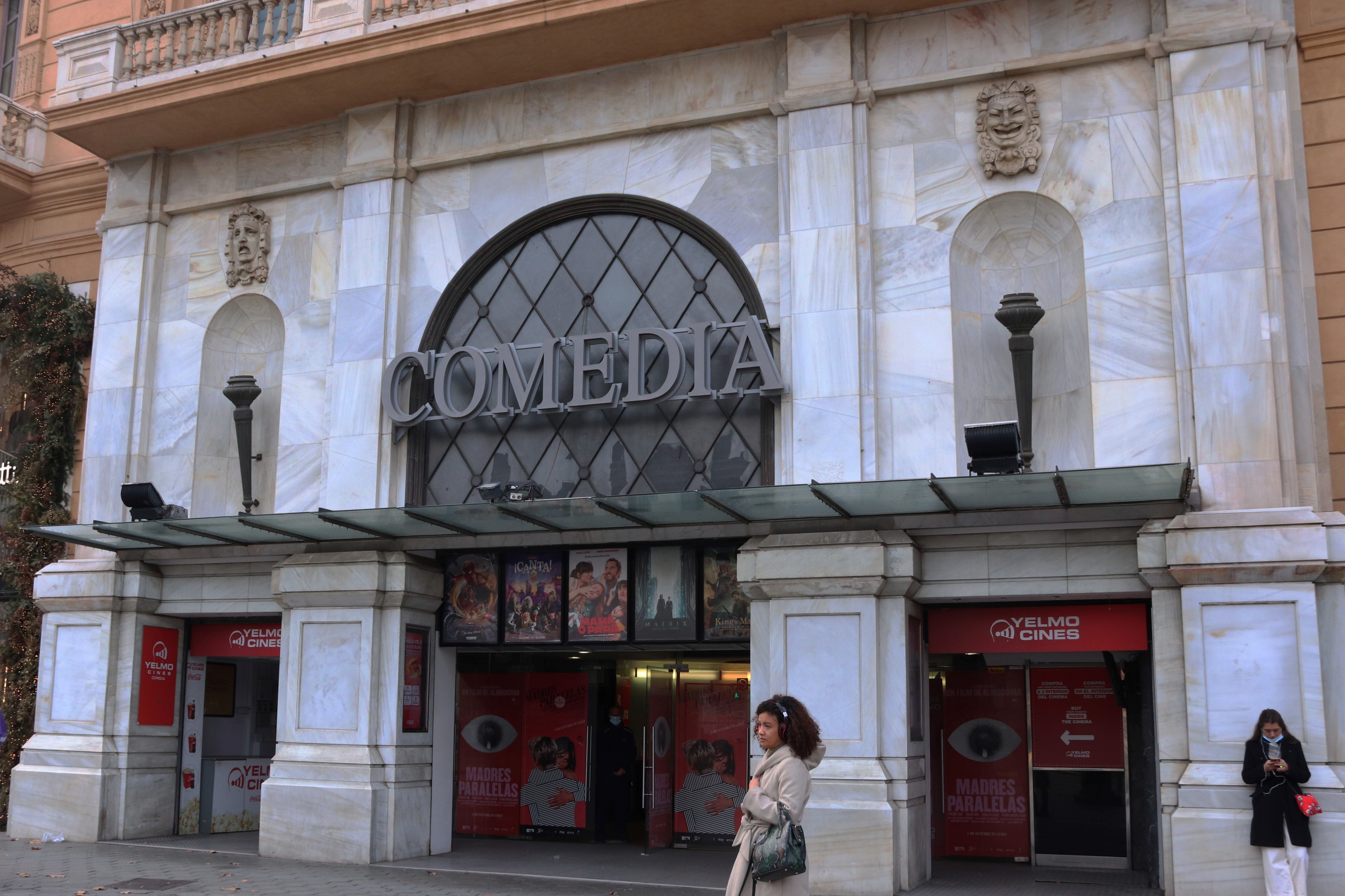 The Comedia Cinema site on Passeig de Gràcia, where the new Carmen Thyssen Museum will be situated