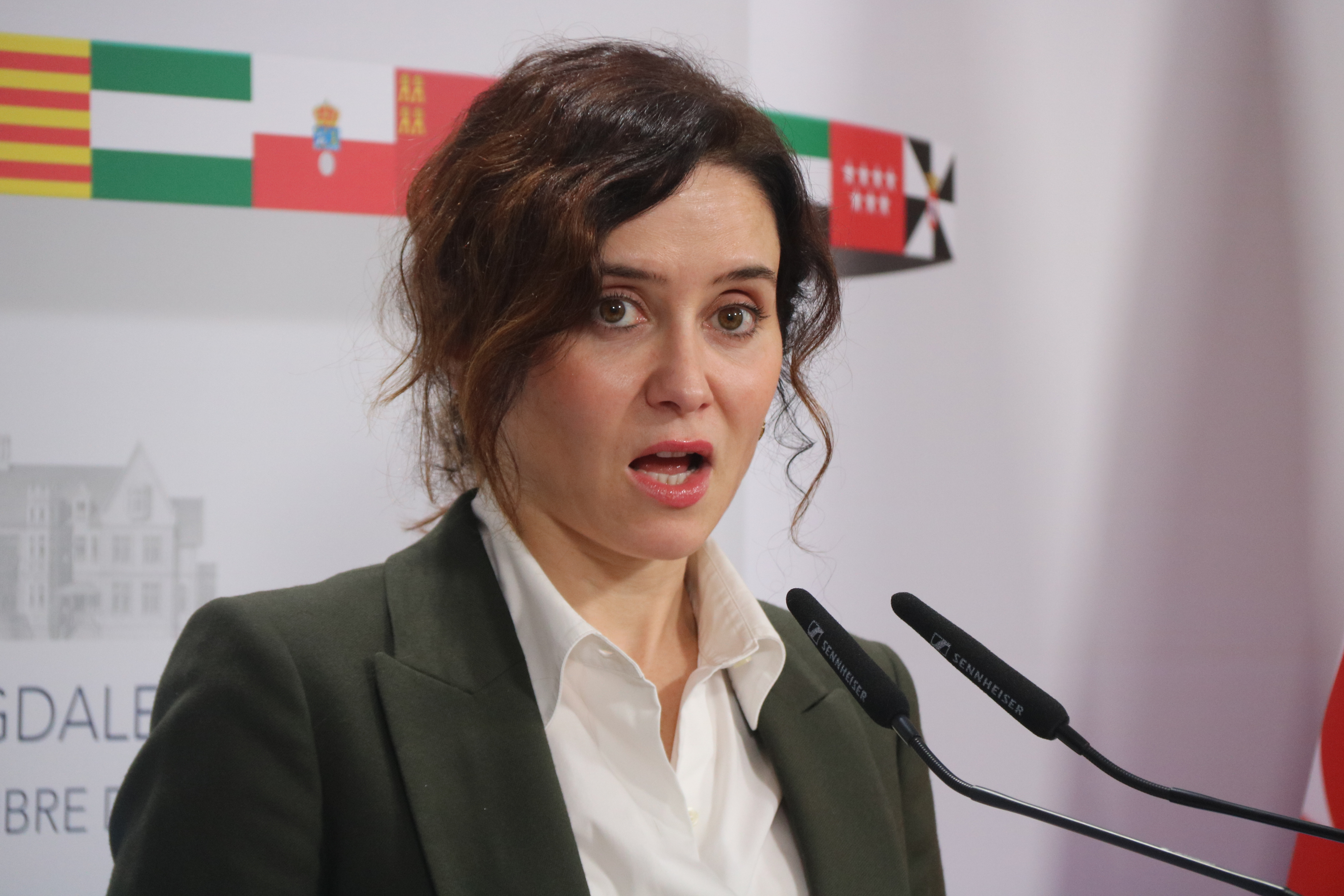 Madrid regional president Isabel Díaz Ayuso