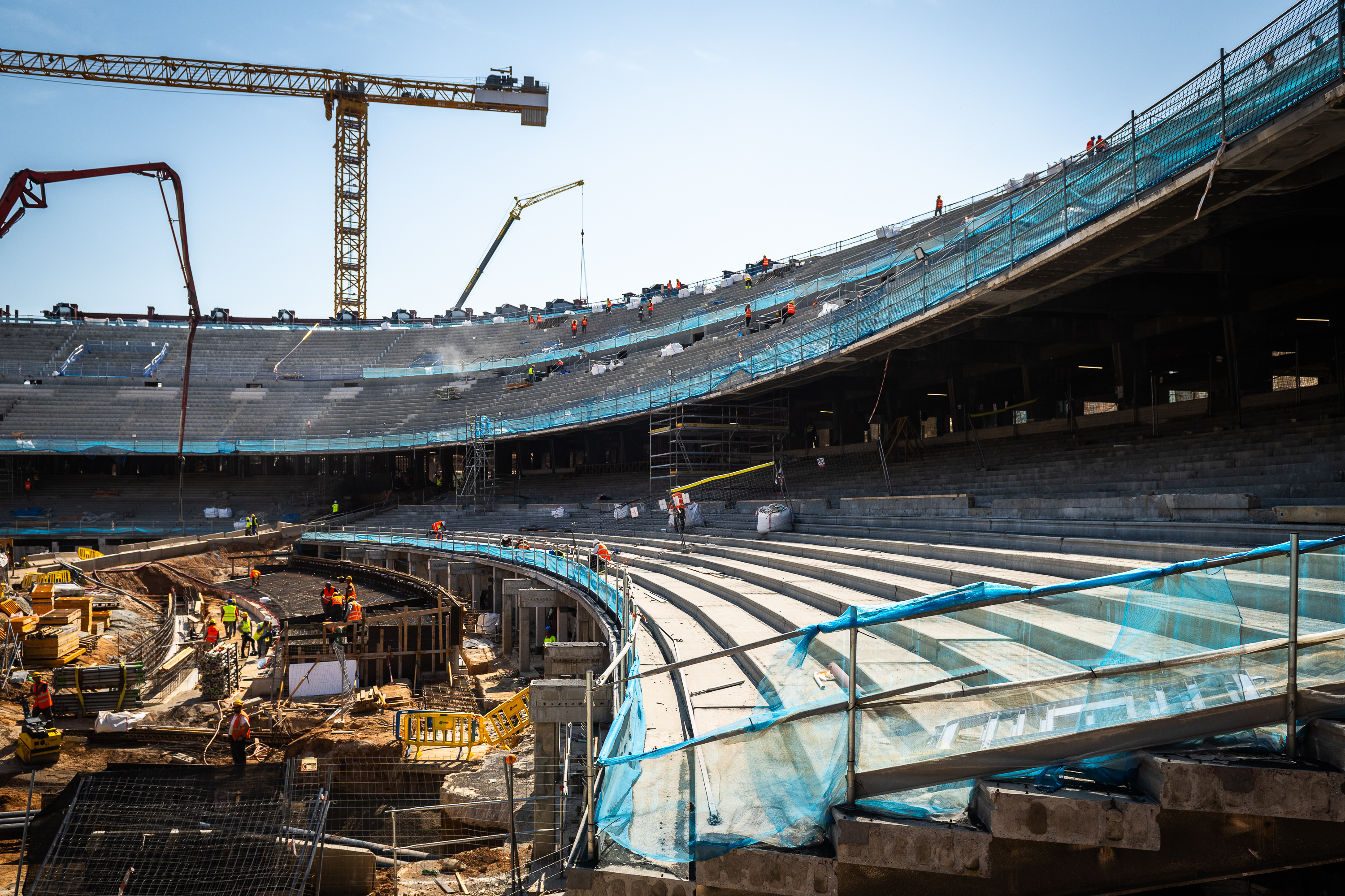 The FC Barcelona stadium, Spotify Camp Nou, is under renovation and Barça will play during the 2024-25 season their first games