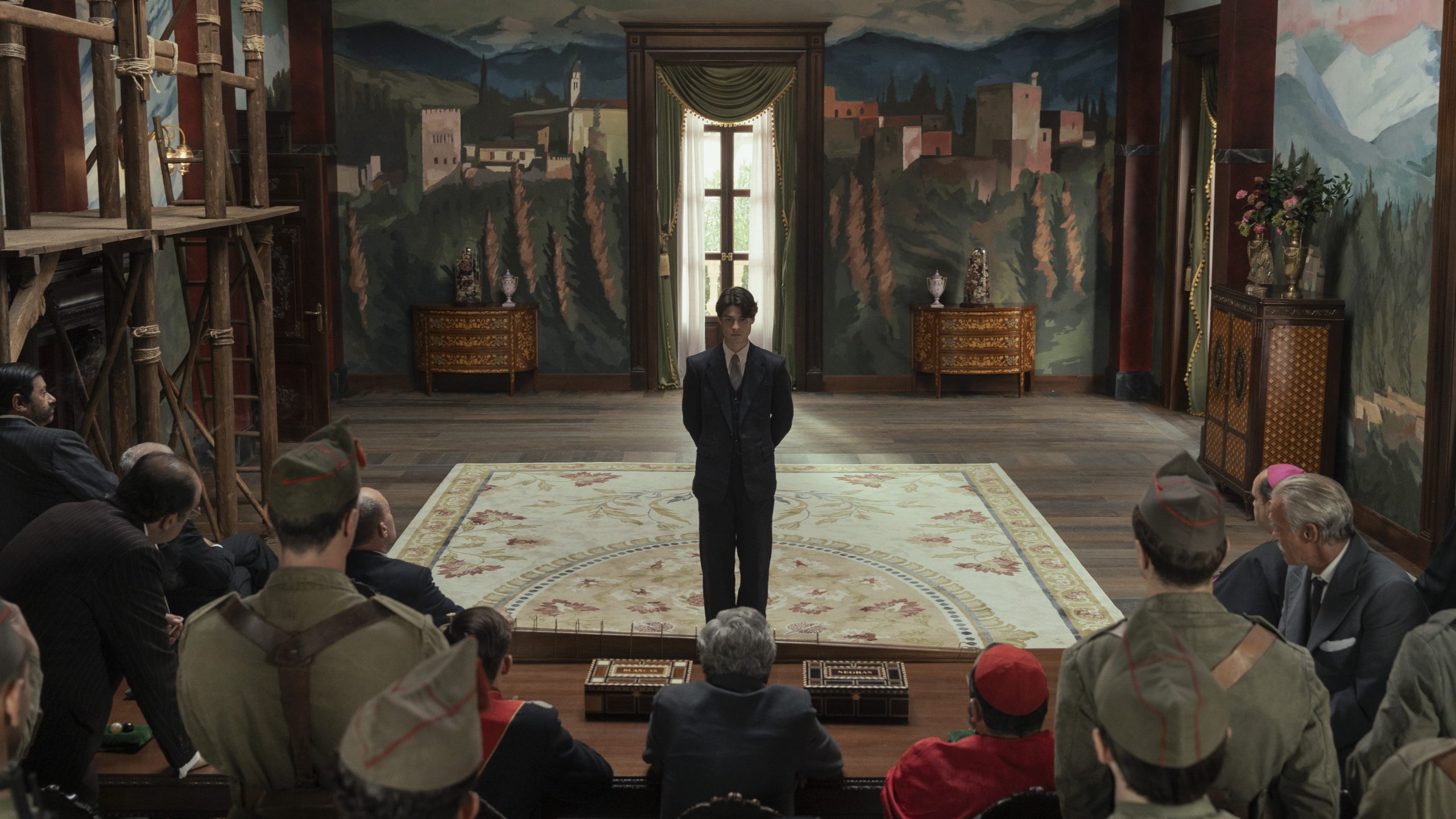 A still from the film The Black Ball, by the Javis