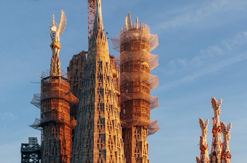 Evangelist Luke tower in Sagrada Família completed on November 23, 2022