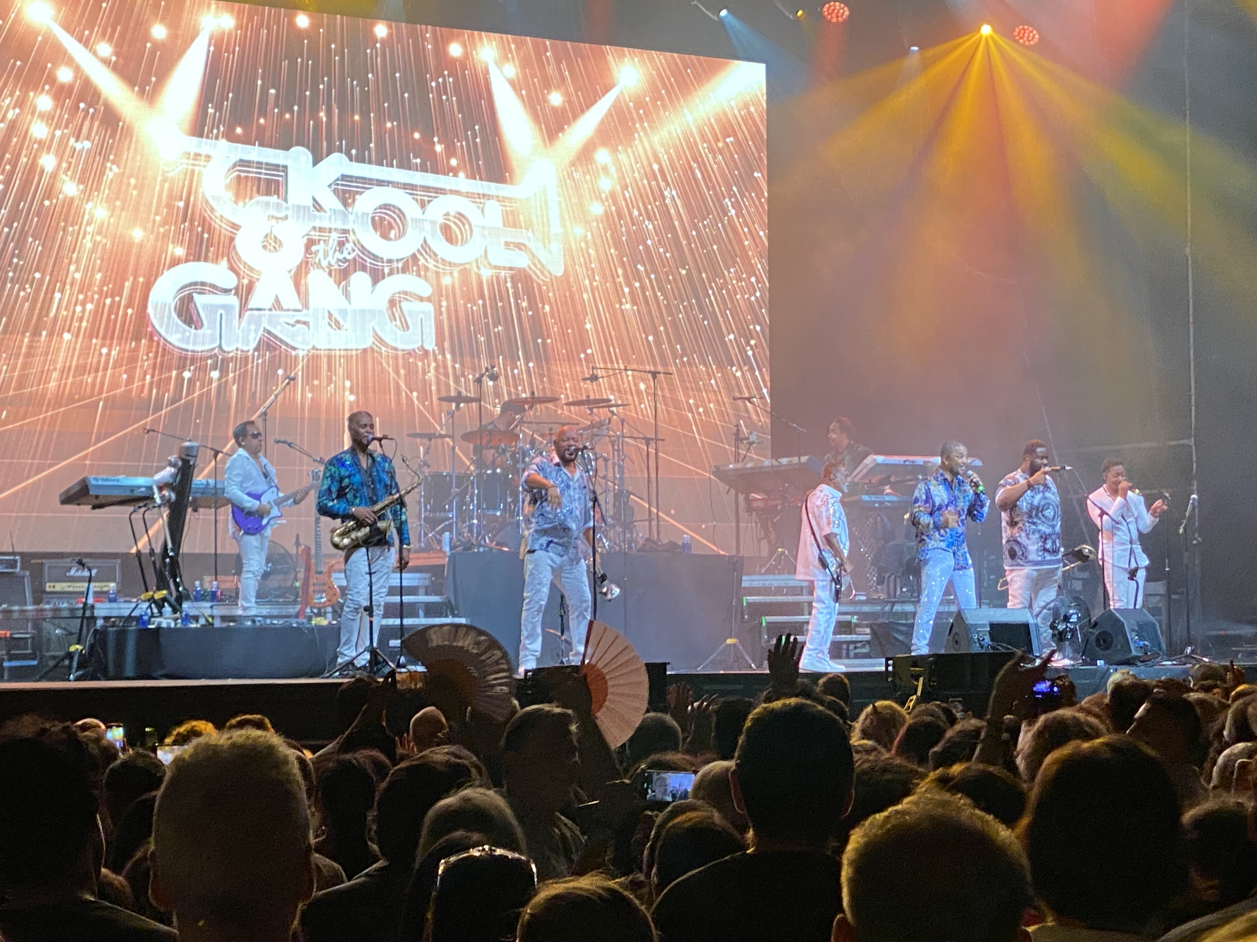 Kool & The Gang perform at the Alma Festival in Barcelona's Poble Espanyol