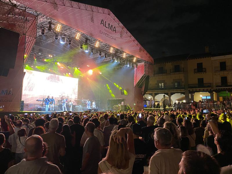 Kool & The Gang perform at the Alma Festival in Barcelona's Poble Espanyol