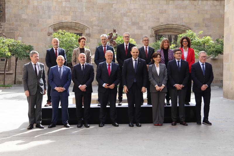 Members of the Bilateral Spain-Catalonia Commision